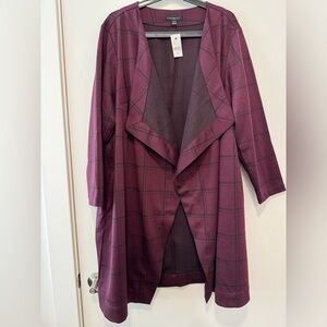 [SOLD] Lane Bryant Plaid Sweater Cardigan